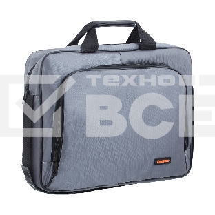 Сумка ExeGate EX264612RUS Office F1596 Dark-Grey, темно-серая, полиэстер, для ноутбуков до 15.6