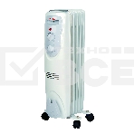 Обогреватель масляный Ресанта ОМ- 5Н (1 кВт) 67/3/6, 5 секц., фото 1