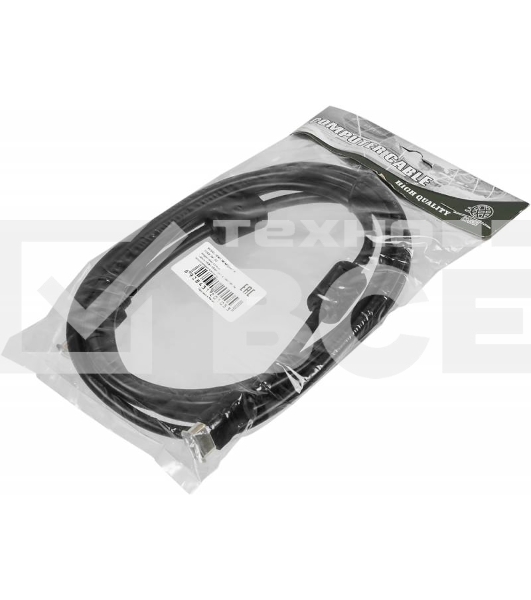 Кабель аудио-видео Ningbo HDMI (m)/HDMI (m) 3м. феррит.кольца Позолоченные контакты черный (HDMI-3M-MG(VER1.4))