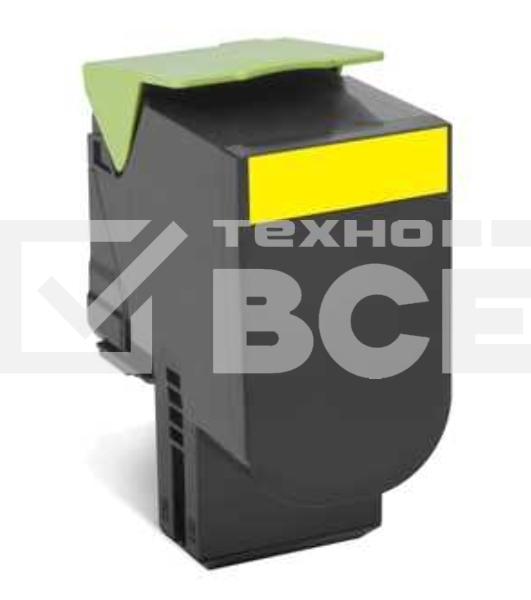 Картридж Lexmark CX510 4K Желтый Return Program