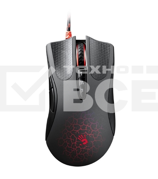 Мышь проводная A4Tech Bloody AL90 Blazing черный, 12000 dpi, USB, кнопки - 8