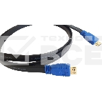 Кабель HDMI 97-01014006 Kramer Electronics C-HM/HM/FLAT/ETH-6 HDMI-HDMI (Вилка - Вилка) c Ethernet (v 1.4), плоский, 1.8 м, фото2