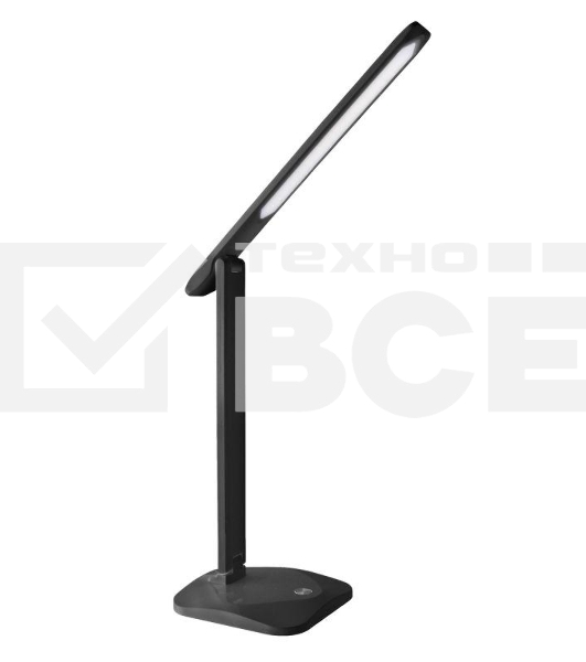 Светильник настольный UF-731 С02 LED 11Вт 3 ур. ярк. черный Ultraflash 14180