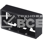 Коробка накладного монтажа 2 поста антрацит, фото2