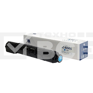 Картридж лазерный NVP совместимый NV-C-EXV55 Голубой для Canon IR Advance C256/C356 (18000k)