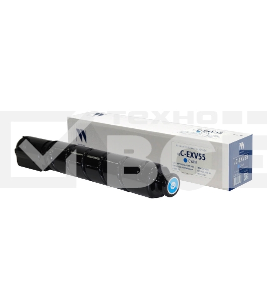 Картридж лазерный NVP совместимый NV-C-EXV55 Голубой для Canon IR Advance C256/C356 (18000k)