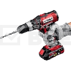 Дрель-шуруповерт аккумуляторная Зубр ДШУ-185-22, Аккумуляторный, 18В, 2 АКБ, Ударный, Кейс, фото6