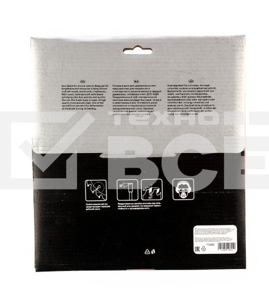 Пильный диск Matrix по дереву, 200x32мм, 36 зубьев, + кольцо, 30/32 Professional