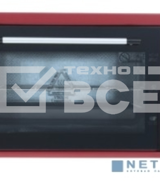 Мини-печь Kraft KF-MO 3804 RKR красный