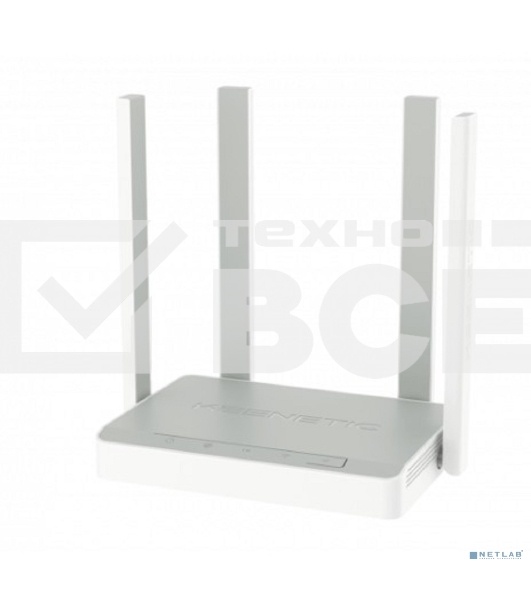 Роутер беспроводной Keenetic Speedster (KN-3012) с Mesh Wi-Fi 5 AC1200 и 4-портовым Smart-коммутатором