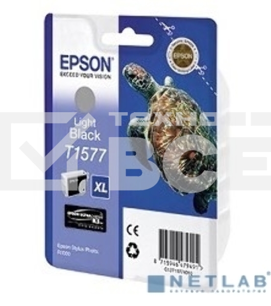 Картридж струйный Epson C13T15774010 серый для Epson St Ph R3000 (850стр.)