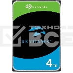 Жесткий диск Seagate SATA-III 4TB ST4000VX015 Surveillance Skyhawk (5900rpm) 256Mb 3.5