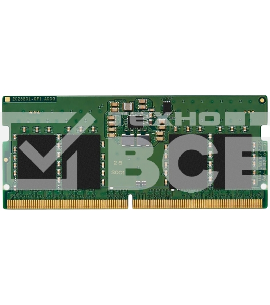 Оперативная память Kingston ValueRAM, DDR5, 8GB (1x8GB), 5600MHz, CL46, SO-DIMM