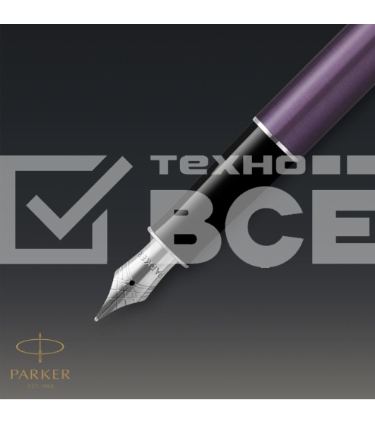 Ручка перьевая Parker Sonnet Essentials SB F545 (CW2169366) LaqViolet CT F сталь нержавеющая подар.кор.