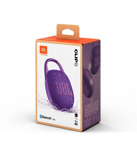Портативная акустика JBL CLIP 5, фиолетовый