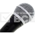 Кардиоидный вокальный микрофон SHURE PGA48-QTR-E c выключателем, с кабелем XLR -1/4', фото6