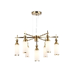 Люстра Ambrella light LH55278/7 BS/FR латунь/белый матовый E14*7 max 40W D640*1390, фото9