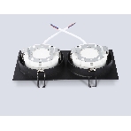 Светильник Ambrella light TN6615/2 BK черный IP44 GX53/2 max 15W 215*110*24, фото5