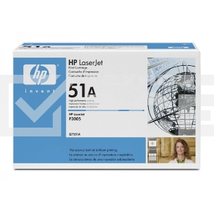 Картридж лазерный HP Q7551A черный для LJ P3005/M3035mfp/M3027mfp 6500 стр.