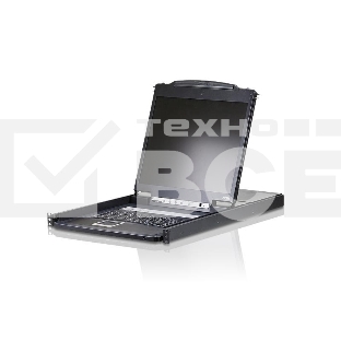 Квм консольATEN 19inch (8 Port) LCD Console Rack Panel