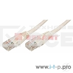 Шнур коммутационный Rexant патч-корд, U/UTP RJ45-RJ45 cat.5e, PVC, серый, 0,5м, фото 1