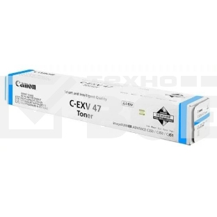 Картридж лазерный Canon C-EXV47C (8517B002) голубой (21 500 стр.) для Canon iR-ADV С351iF/C350i/C250i