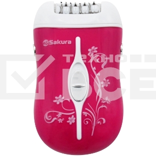 Эпилятор Sakura SA-5540P 2нас 2скор аккум