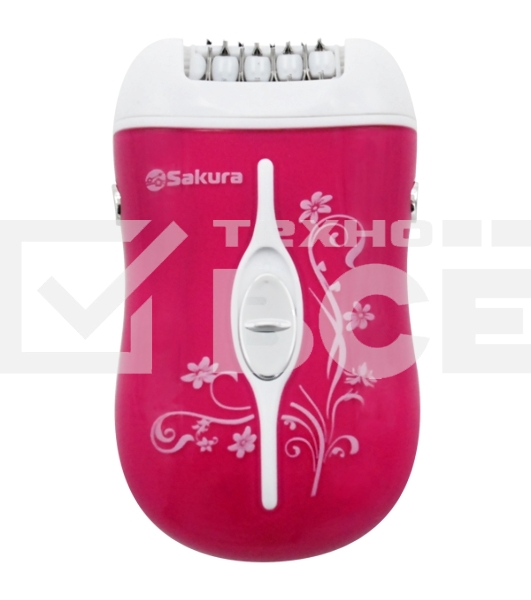 Эпилятор Sakura SA-5540P 2нас 2скор аккум