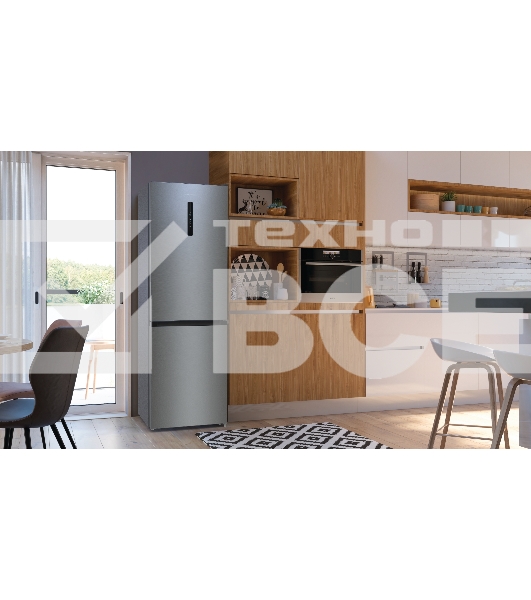 Холодильник Gorenje NRK6192AXL4 двухкамерный серебристый мат.