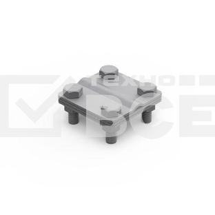 Соединитель пруток-полоса с раздел. пластиной ДКС NG3101