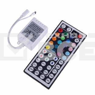Мини контроллер LED ИК(IR) 72 W/144 W, 44 кнопки, 12 V/24 V