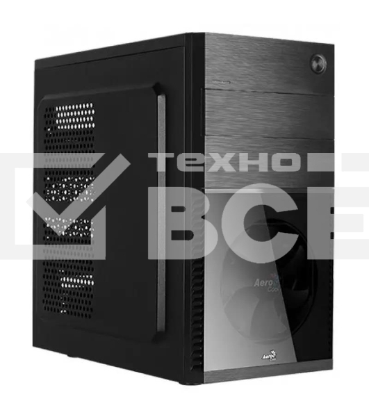 Компьютерный корпус Aerocool / Formula Cs-105, mATX, без БП, 187x361x355мм (ШxГxВ), USB3.0 x1, USB 2.0 x1, металл 0,5мм, 120-мм вентилятор в комплекте