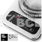 Чайник электрический Kitfort КТ-657, 1.7л, 2200Вт, (корпус: стекло), нержавеющая сталь/черный, фото6