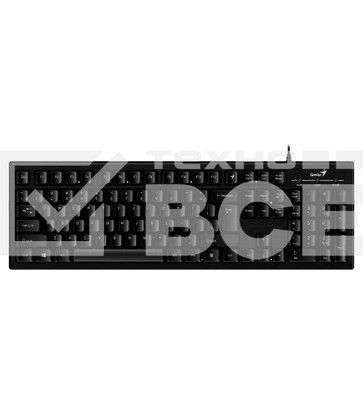 Клавиатура проводная Genius Smart KB-101, USB, черный