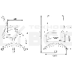 Кресло детское Бюрократ KD-W4 белый крестовина пластик пластик белый, фото3