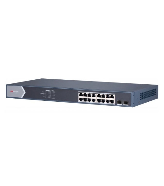 Коммутатор 16PORT 1000M POE DS-3E1518P-SI HIKVISION