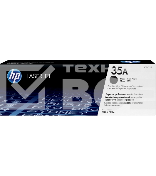 Картридж лазерный HP CB435A черныйдля LJ P1005/P1006 1500стр.
