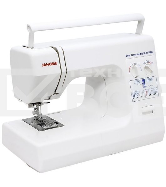 Швейная машина Janome Easy Jeans Heavy Duty 1800 белый