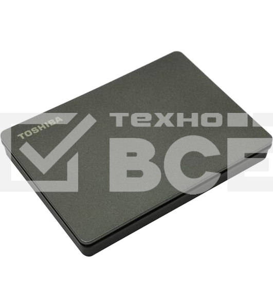 Внешний HDD 2.5' Toshiba Canvio Gaming, 4TB, USB 3.2 Gen 1 Type-A, 5400 rpm, черный