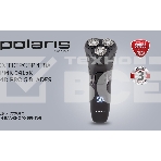 Бритва роторная Polaris WaterFlex PMR 0415R реж.эл.:3 питан.:элек.сеть/аккум. черный, фото2