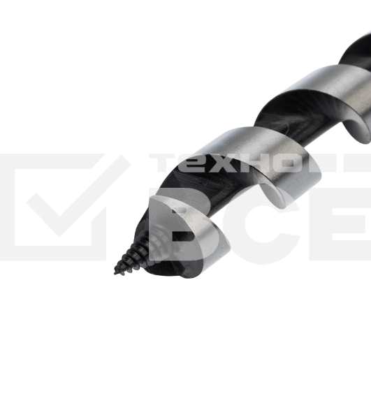 Сверло винтовое по дереву Kranz 25х460 мм, шестигранный хвостовик