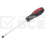 Отвертка Anti-Slip, SL6,0 х 150 мм, CrV, двухкомп. рукоятка Matrix, фото4