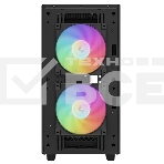 Компьютерный корпус Deepcool CH360 без БП, боковое окно (закаленное стекло), 2x140мм ARGB LED вентилятор спереди и 1x120мм ARGB LED вентилятор сзади, черный, mATX, фото16