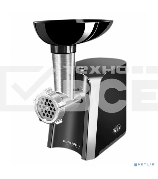 Мясорубка Redmond RMG-1223 1000Вт черный/серебристый
