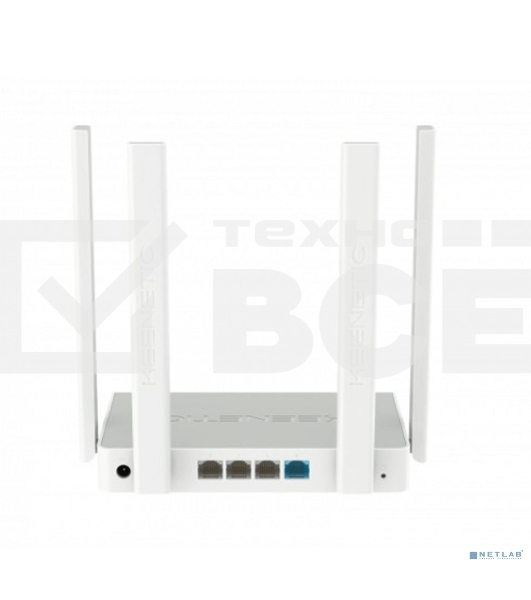 Роутер беспроводной Keenetic Speedster (KN-3012) с Mesh Wi-Fi 5 AC1200 и 4-портовым Smart-коммутатором