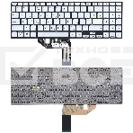 Клавиатура для ноутбука Asus VivoBook X513E серебристая, фото3