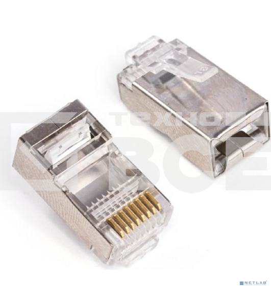Коннектор 5bites US060A-20 RJ-45, 8P8C, 5E, SHIELDED, 20ШТ