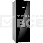 Холодильник Bosch KGN56LB31U черный двухкамерный 400/105л морозилка снизу, фото8