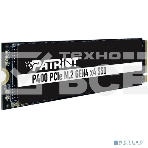 Накопитель SSD Patriot P400, 1Tb, PCIe 4.0 x4, M.2 2280, NVMe, R/W 5000/4800, с радиатором, фото4