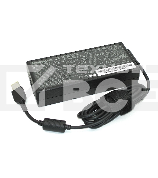 Блок питания (сетевой адаптер) для ноутбуков Lenovo 20V 6A 120W Rectangle
